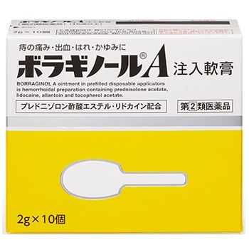 ボラギノールA注入軟膏 2g×10個