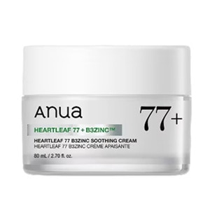 【お取り寄せ】アヌア ドクダミ77 B3ZINC スージングクリーム 80ml